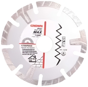 Диск отрезной алмазный 180x22.2х2.2 мм, CROWN CTDDP0052