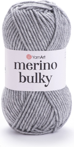 Моток YarnArt Merino Bulky 282 - Светло-серый 100 м 100 г