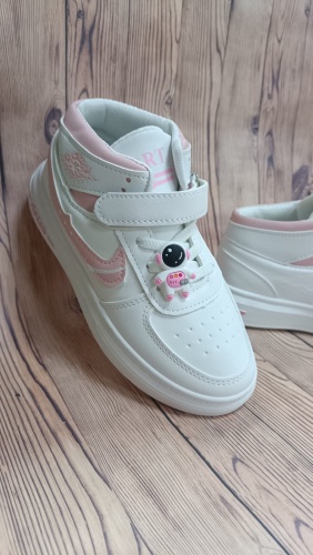 Кроссовки FASHION белый, розовый