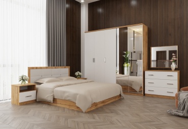 HomeMebel Диана 5д Дуб Вотан, предметов в наборе 7 шт дуб вотан