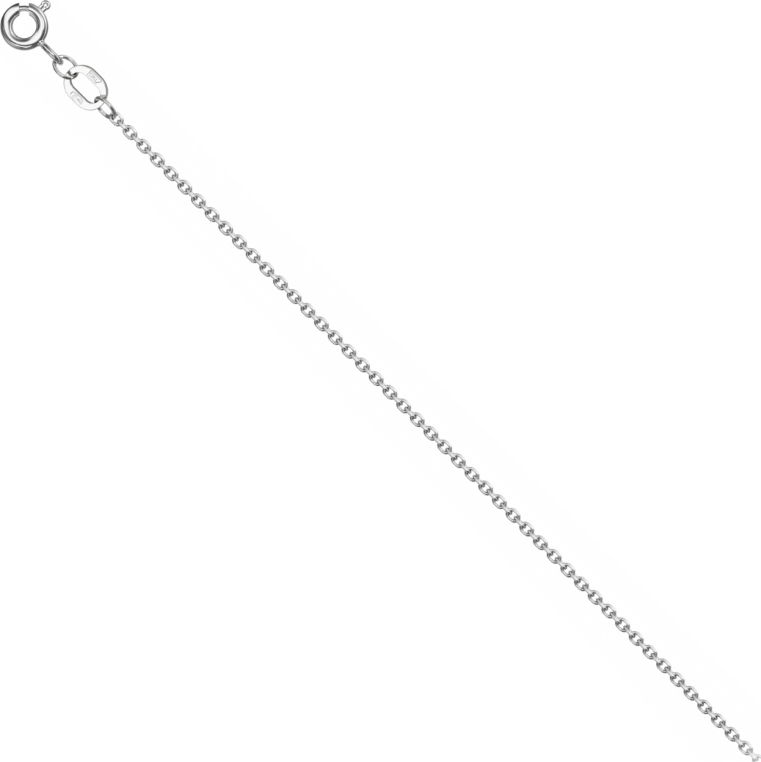 ZGOLD НЦ22-053Ю-3 длина 40 см, вес 1.09 г серебро, плетение якорное