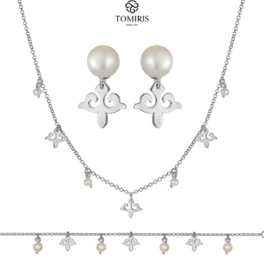 TOMIRIS Jewellery T20253 вес 11.5 г серебро, жемчуг