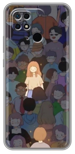 Чехол для Xiaomi Redmi 10C рисунок