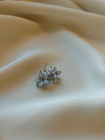 Серьги Fashion бижутерный сплав, фианит