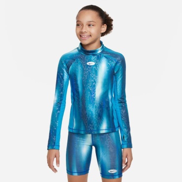 Лонгслив Nike синий