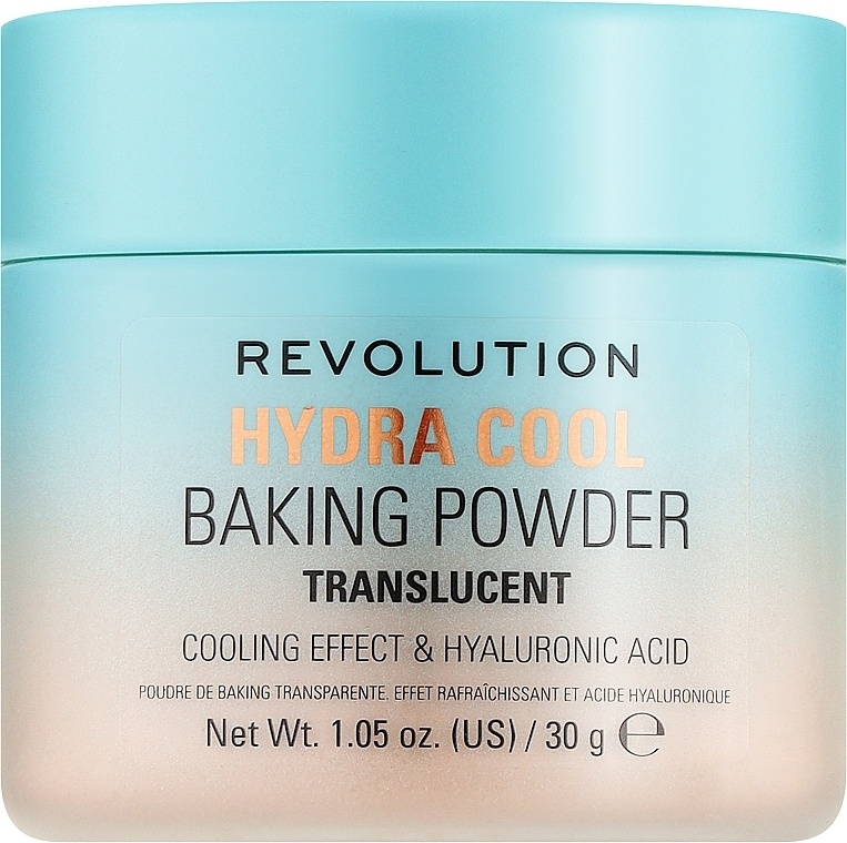 Пудра Makeup Revolution Hydra Cool Baking Powder рассыпчатая Translucent прозрачный