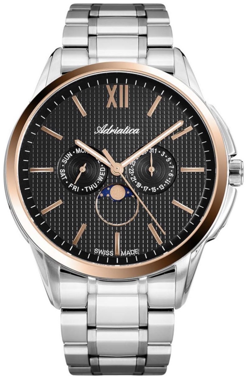 Кварцевые Adriatica A8283.R1661QFTick нержавеющая сталь