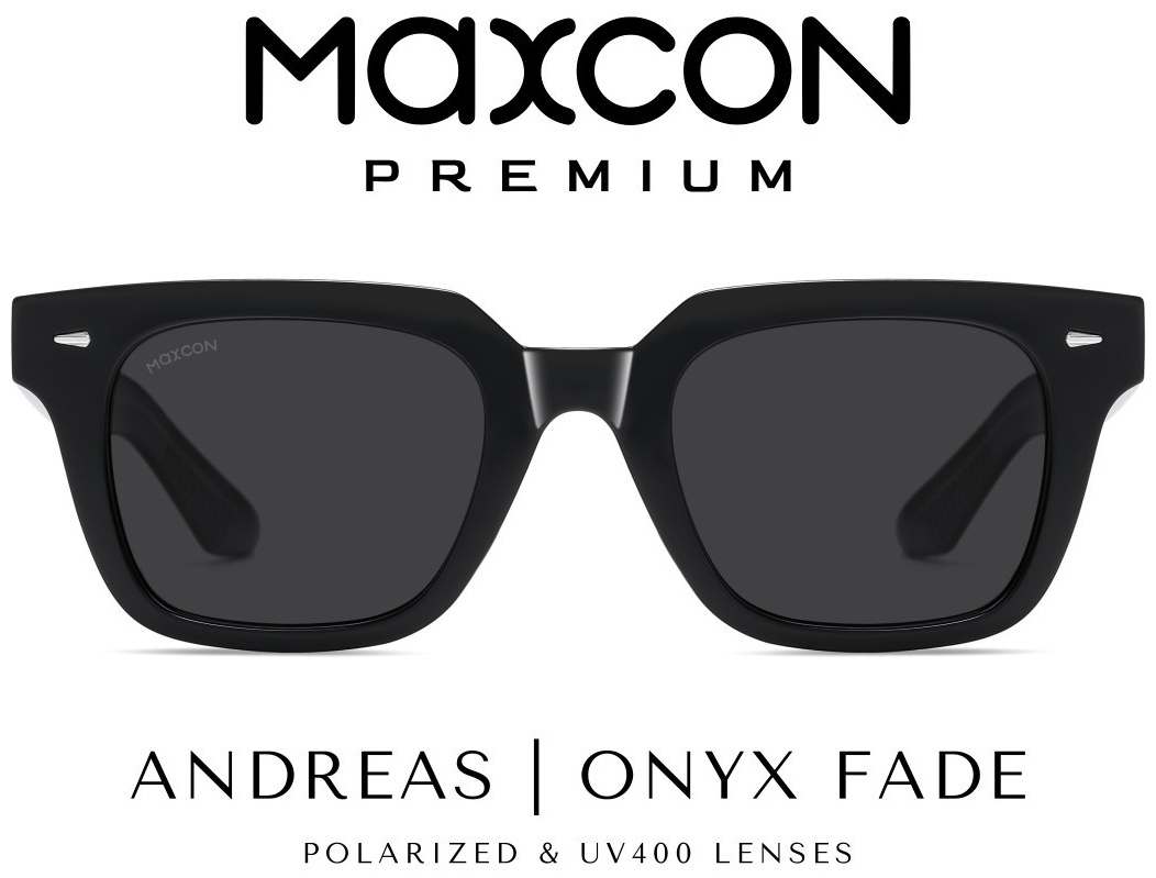 MAXCON солнцезащитные очки квадратные поляризованные