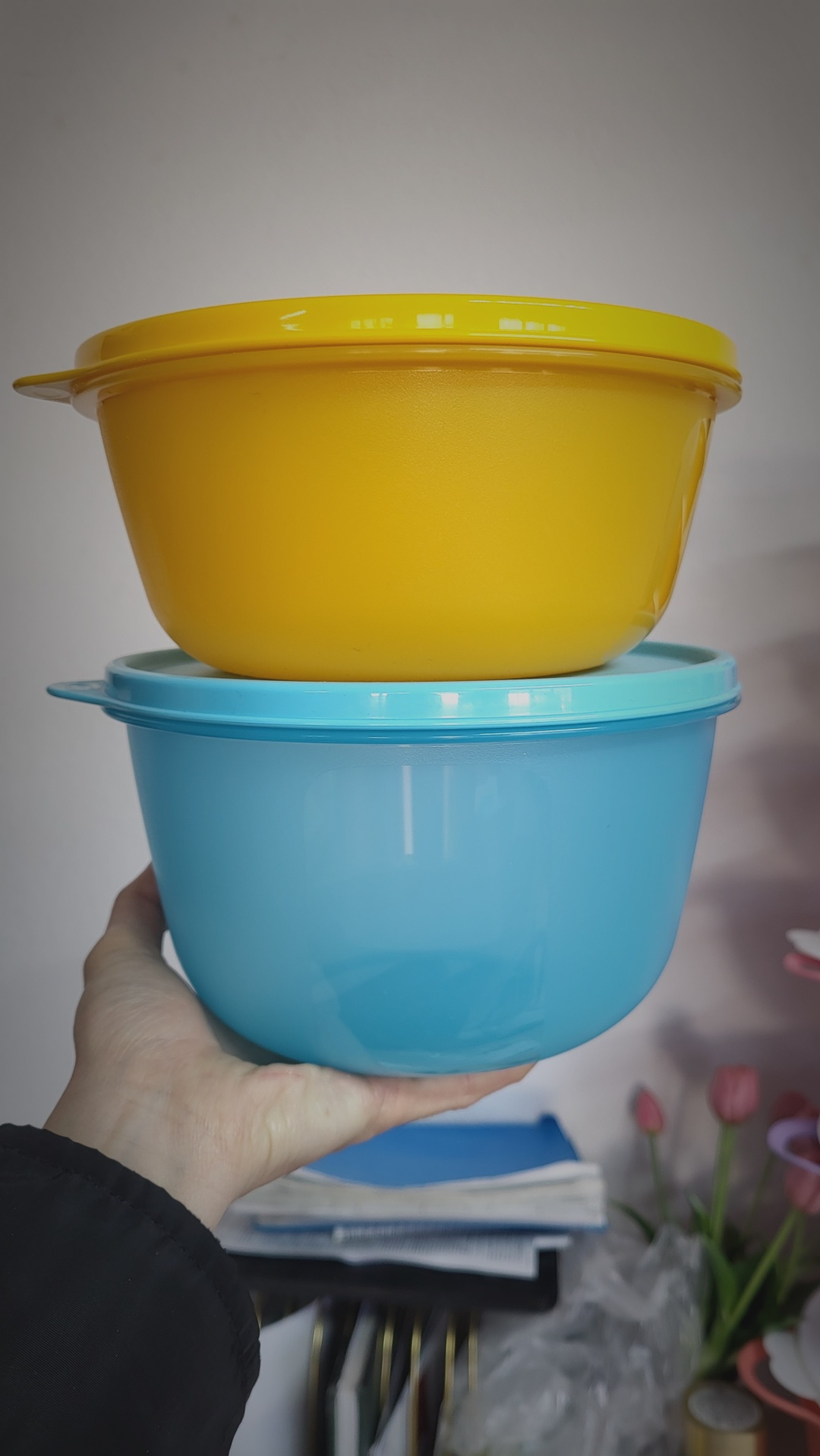 Tupperware набор контейнеров РП1582 2 шт, полимер