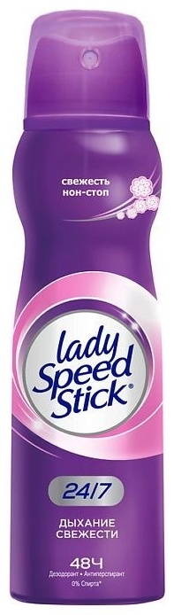 Lady Speed Stick Дыхание свежести дезодорант-антиперспирант для женщин 150 мл