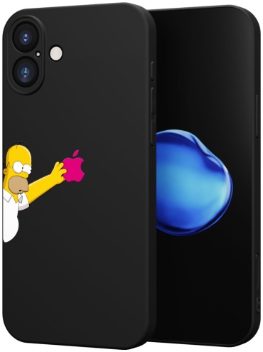 Чехол Mcover для Apple iPhone 16 Plus рисунок