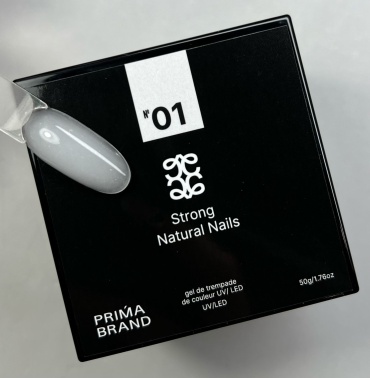 Prima brand гель Strong natural nails 01 50 мл