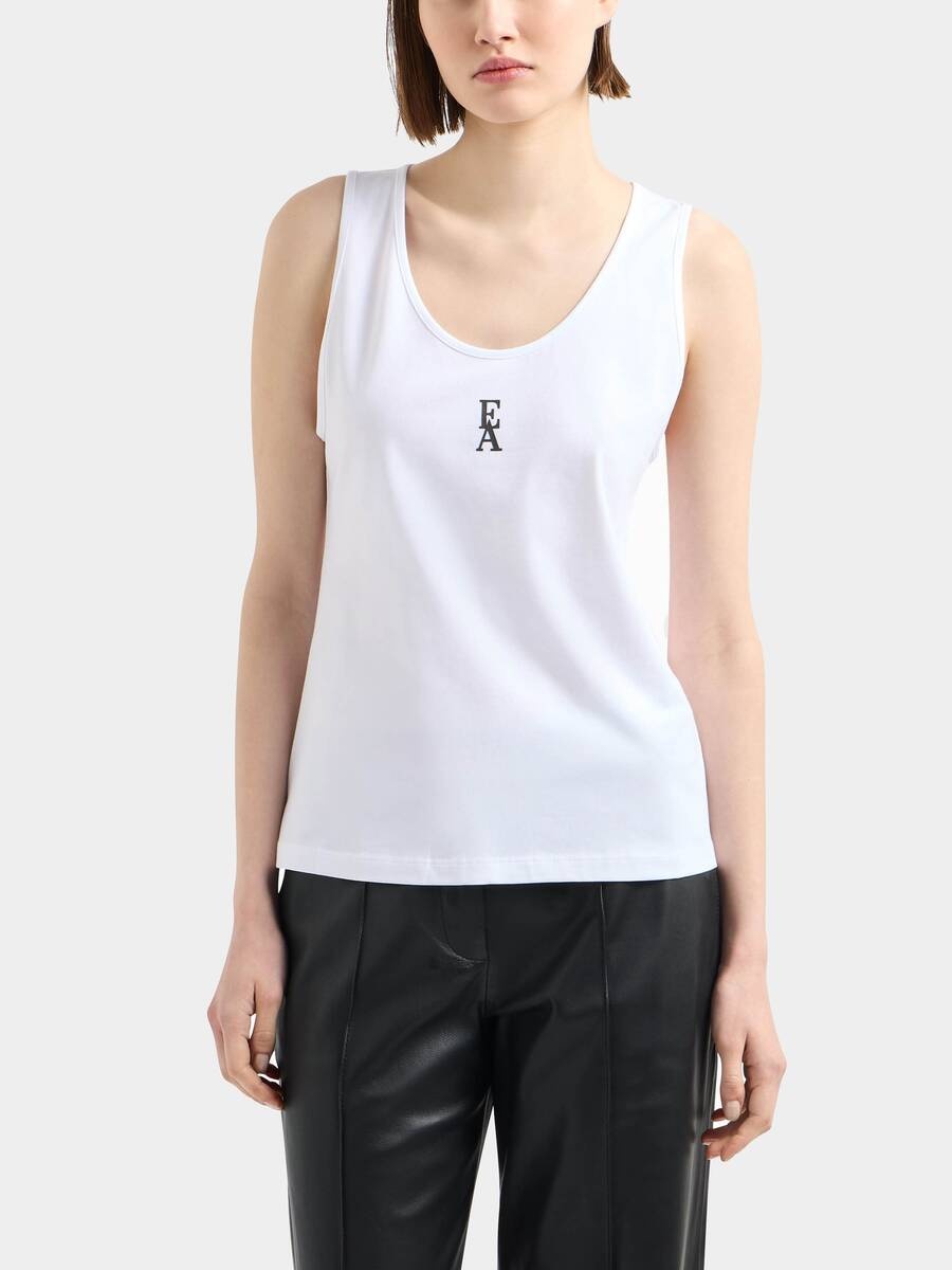 Майка Emporio Armani белый