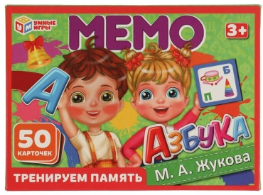 Настольная игра Умные игры Мемо Азбука Жукова