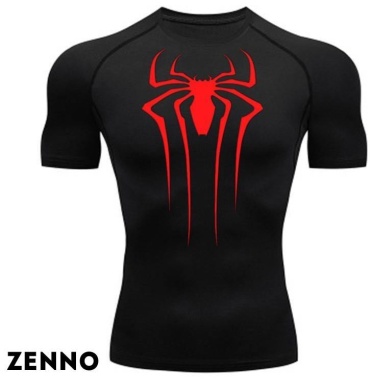 Рашгард ZENNO черный, красный