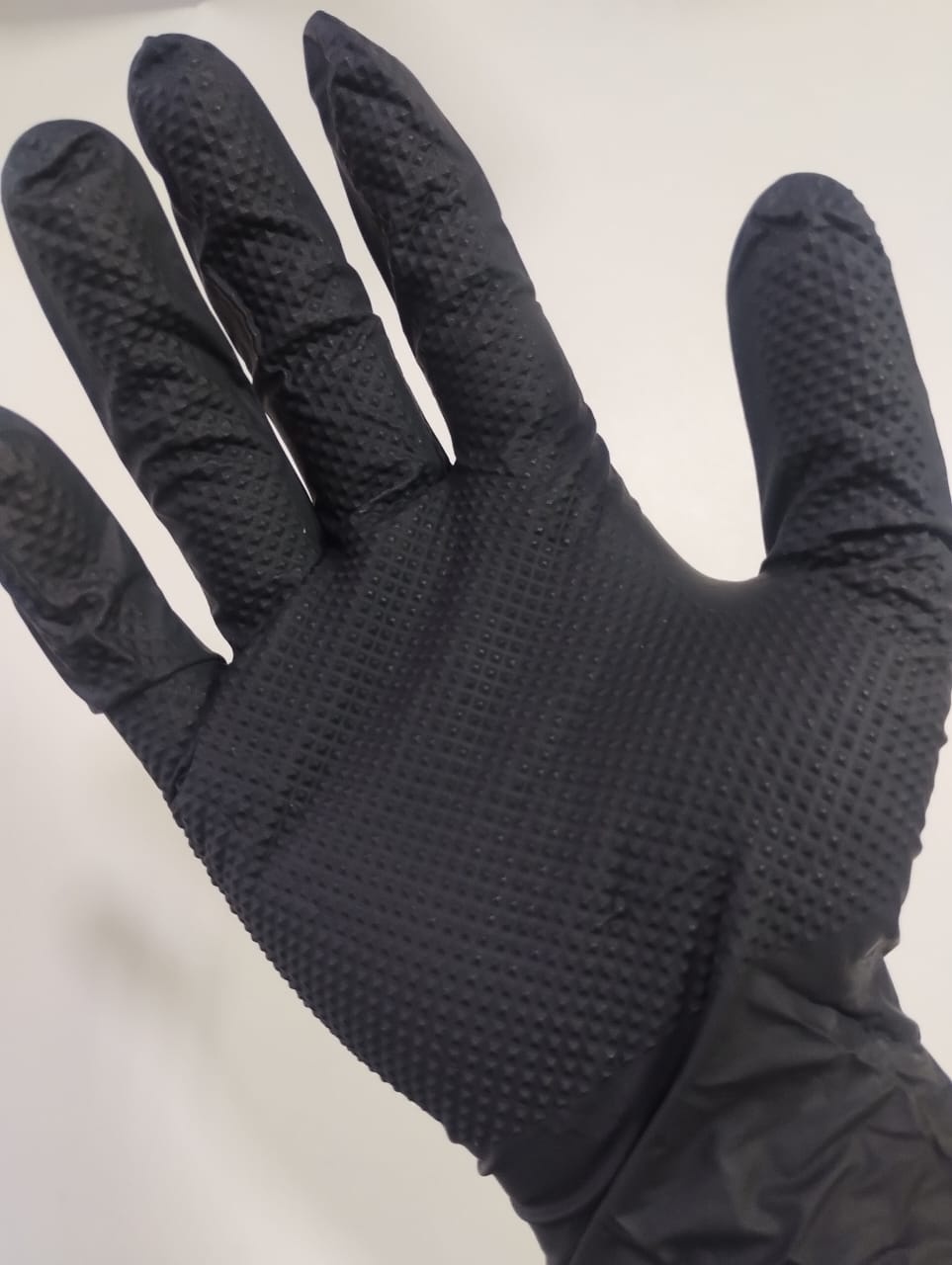 TouchFlex перчатки Нитриловые перчатки LOT24003561 черный 100 шт