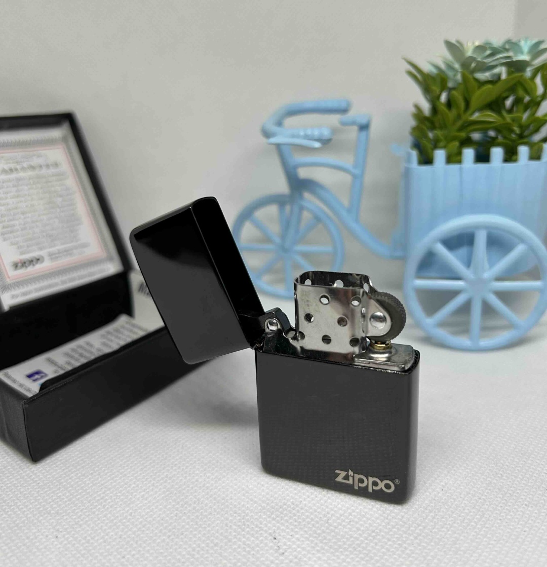 Zippo бензиновая зажигалка Black Xit Zippo, металлический сплав