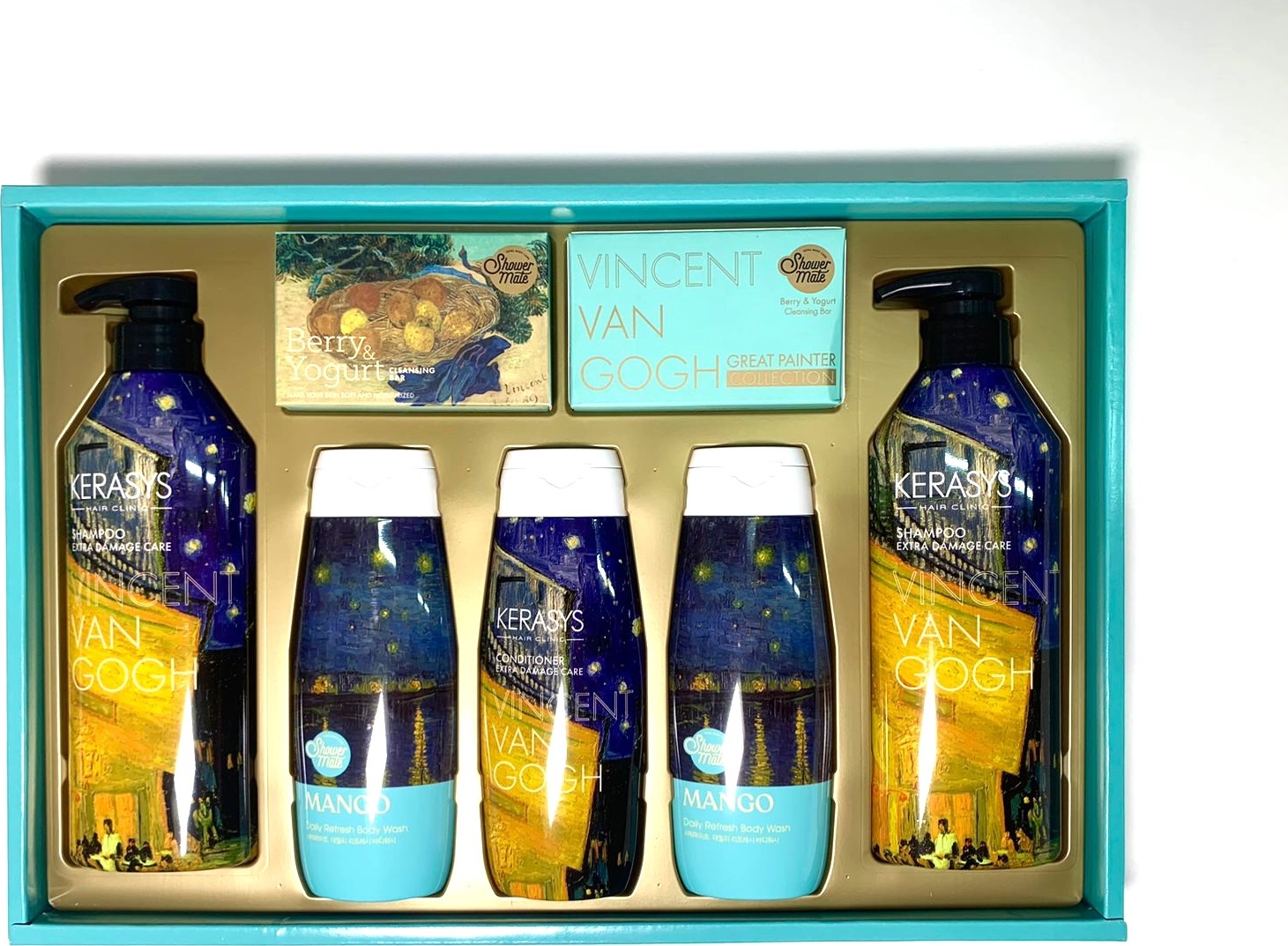 KeraSys Great Painter Collection Vincent Van Gosh Limited Set набор по уходу за волосами и телом для женщин