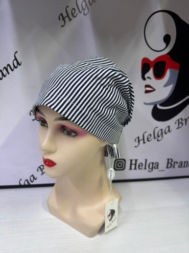 Бандана HLG-Brand размер 58, черный, белый