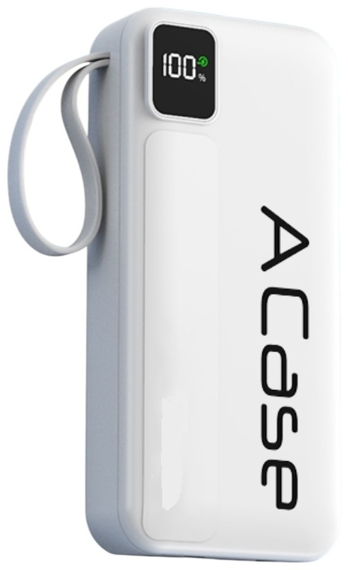 Внешний аккумулятор A-case AC-PB001-WH 10000 мАч белый