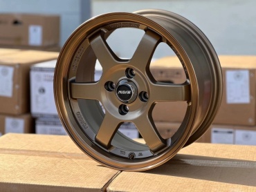 Rays-te37-5006 7x15/4x100 D73.1 ET35 4 диска черный, серебристый, графит