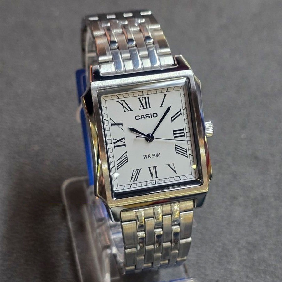 Кварцевые CASIO MTP-B190D-7BVDF нержавеющая сталь