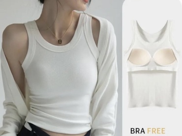 Майка BRA белый