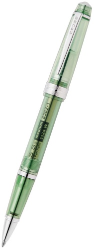 Ручка шариковая Cross BAILEYLT BP TRANS GRN BXD 1 шт, 0.7 мм, цвет чернил черный