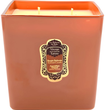 Ароматическая свеча La Sultane de Saba Ayurvedic Amber Vanilla Patchoulli 400 гр