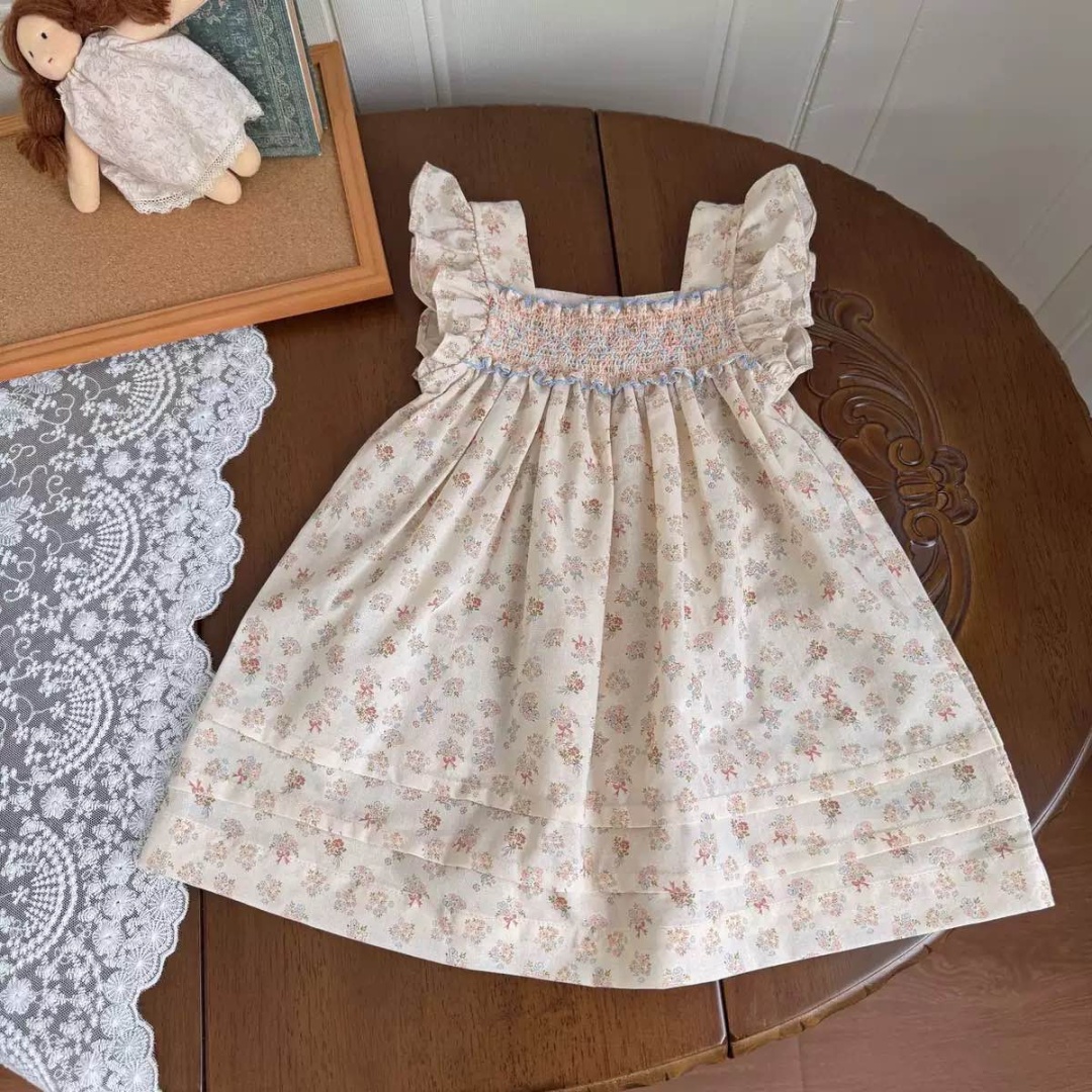 Сарафан Cutemily baby бежевый, розовый