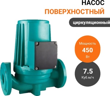 Насос поверхностный циркуляционный центробежный GREENPRO GR(RS) 370