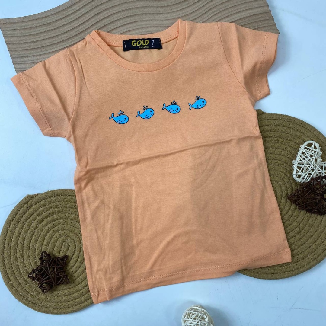 Футболка Gold kids оранжевый