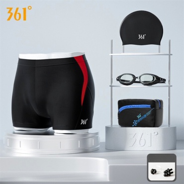 Плавки 361 Degrees черный, красный
