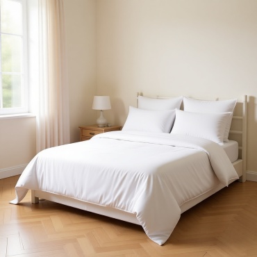 Комплект Kafuman Pure Calm 1.5-спальный хлопок, бамбук, 1 наволочка: 42x72 см