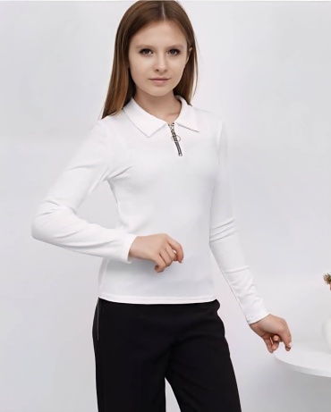 Школьная блузка Aliyar kids белый