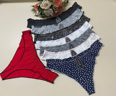 Стринги Lulustore красный