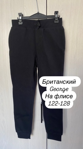 Утепленные брюки George черный