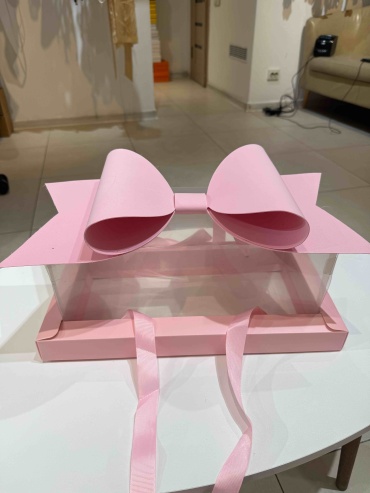 Коробка Pink bow 1 шт, 42х22х7 см