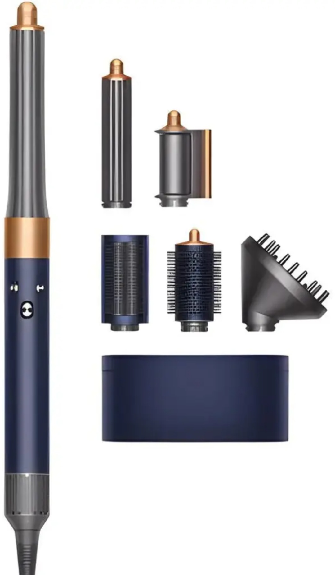 Dyson Airwrap Long Volumise HS05 стайлер серый, синий, бронзовый