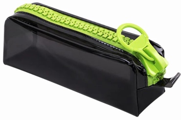 Пенал Brauberg 310667840, застежка молния, черный