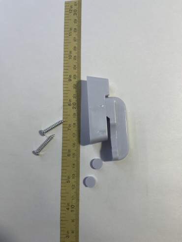 Ограничитель plast-8CM, для межкомнатных дверей