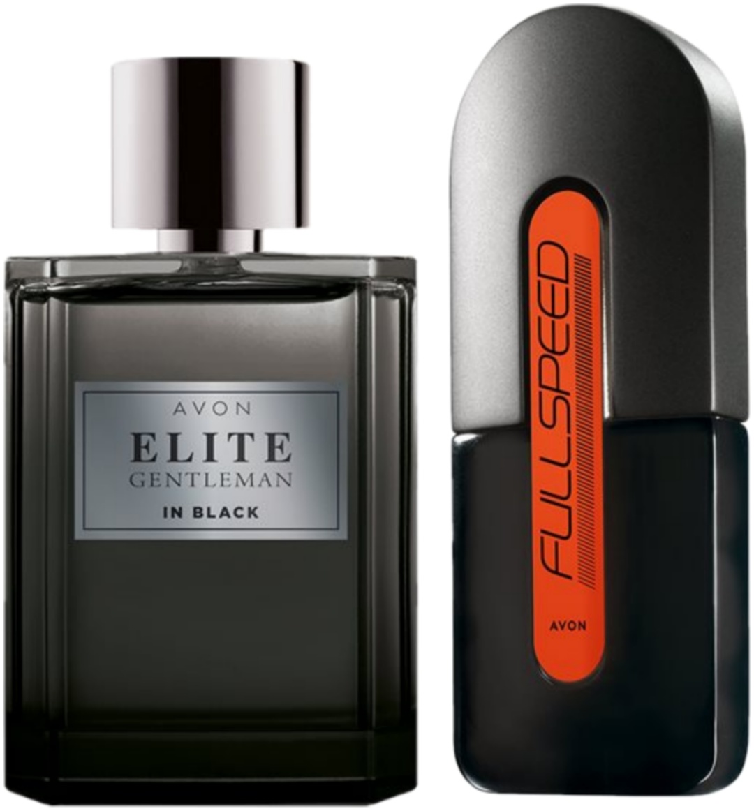 Avon Full Speed Elite Gentleman in Black парфюмерный набор 2 шт по 75 мл, для мужчин