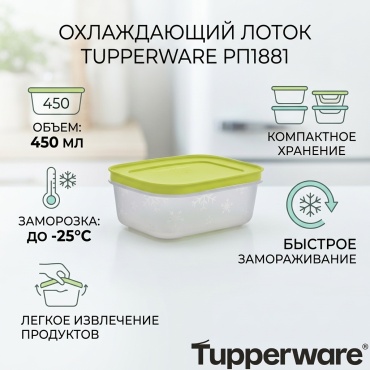 Tupperware контейнер РП1881, полиэтилен