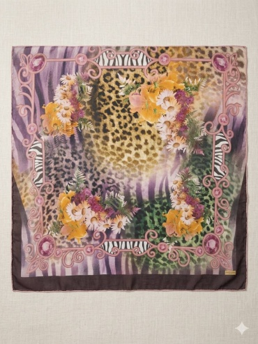 Платок Fashion хлопок 90 x 90 см