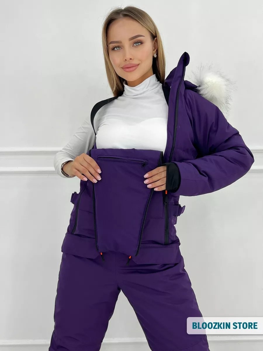 Комбинезон с шортами Bloozkin store фиолетовый