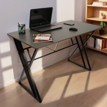 Стол компьютерный X-Stone, 120х60x75 см, серый