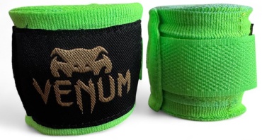 Venum Almaty Sports Venum Kontact Тренировочный бинт зеленый 300 см