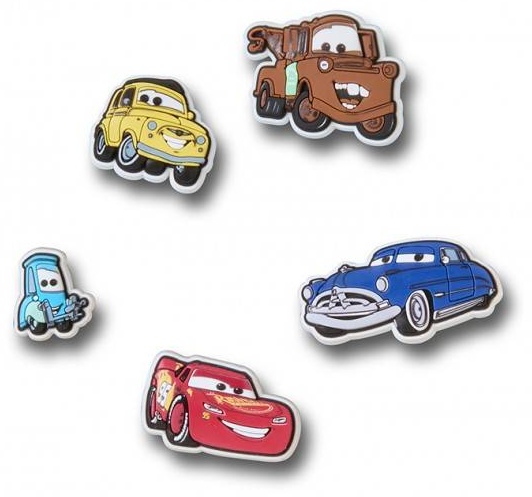 Crocs джиббитсы Pixar Cars 5 шт