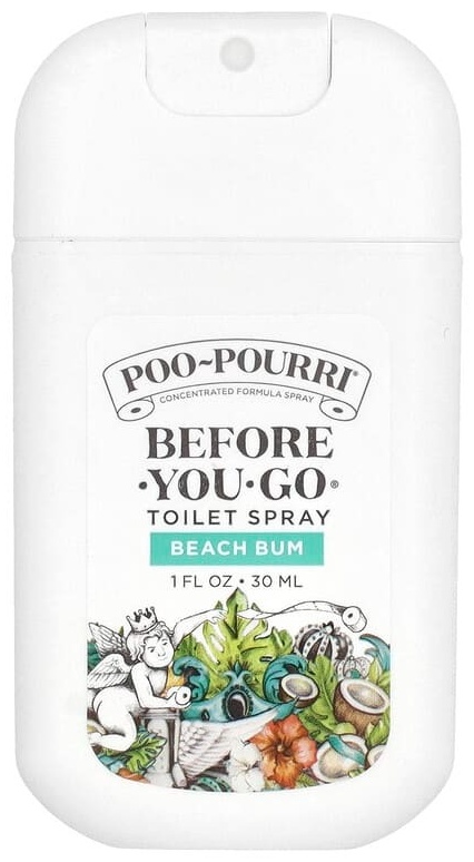 Спрей Poo-Pourri Before-You-Go, спрей для унитаза, Beach Bum, 30 мл 30 мл