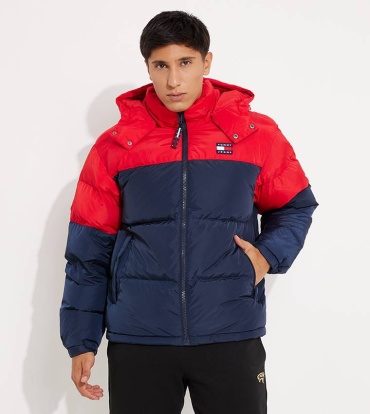 Зимняя куртка Tommy Hilfiger синий, красный